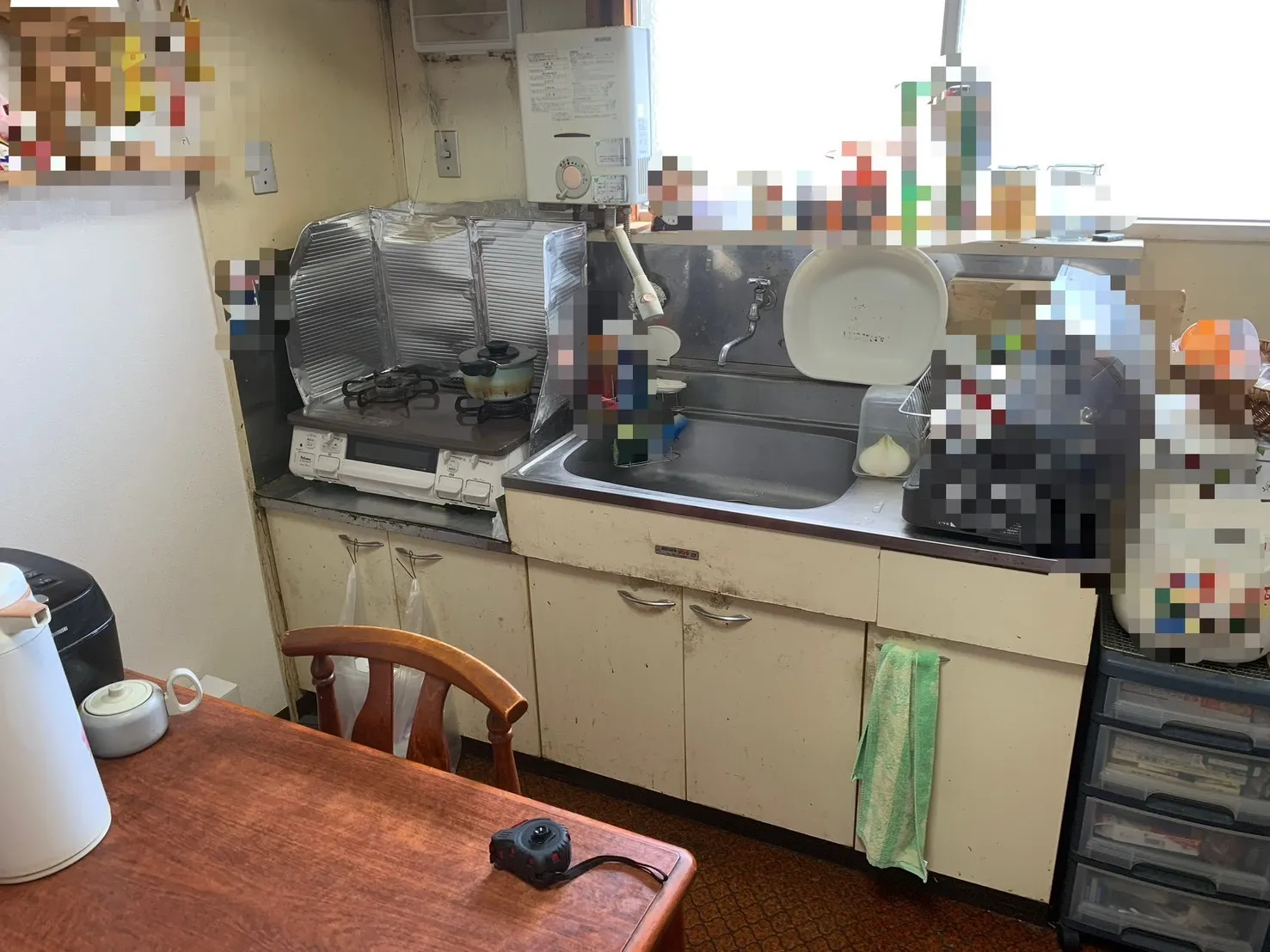 床のブカつき改善&水まわり交換 5日間で爽やかリフレッシュ✨ 【川西市:マンションリフォーム工事】①