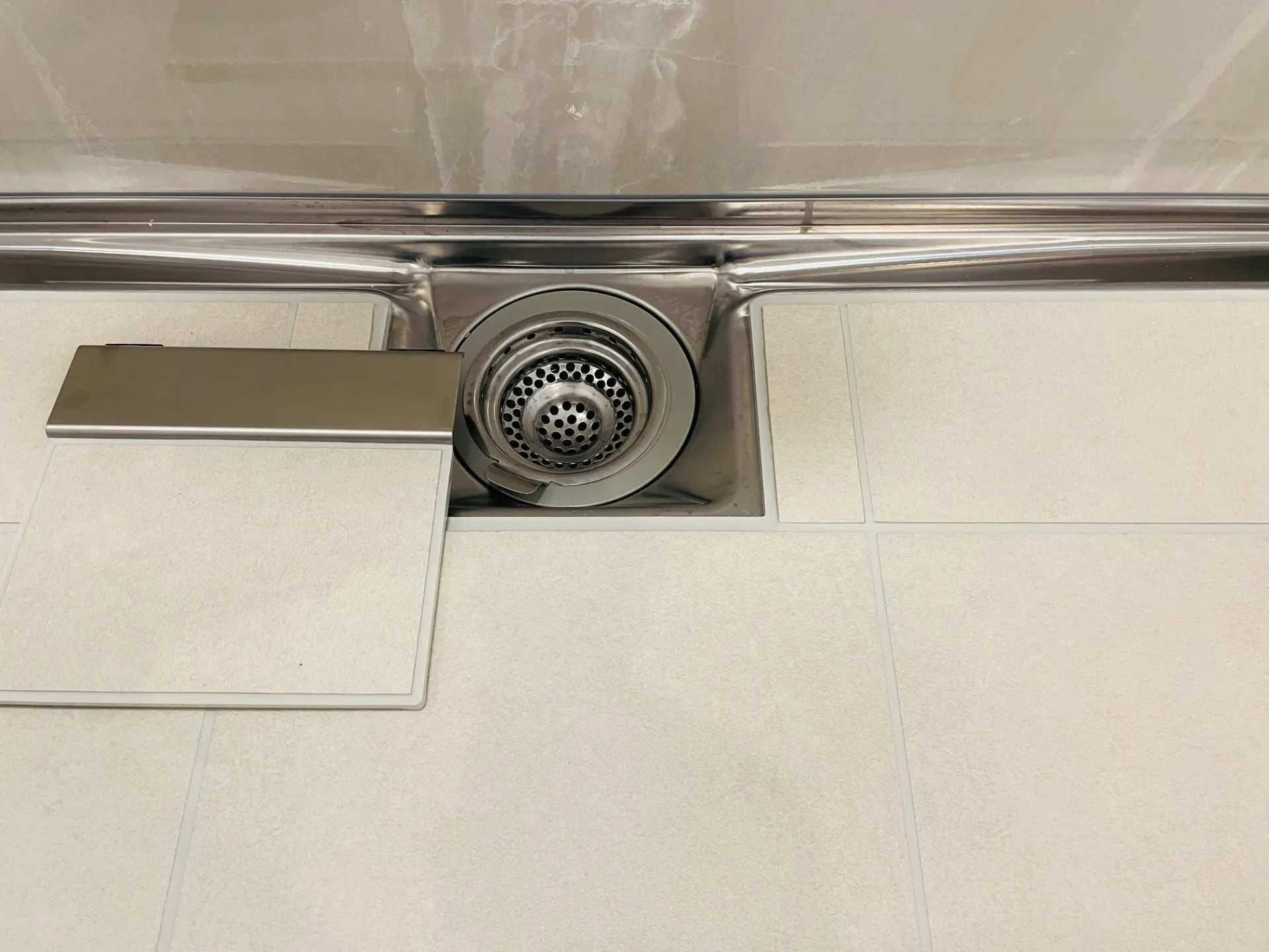 排水口がステンレス⁉️