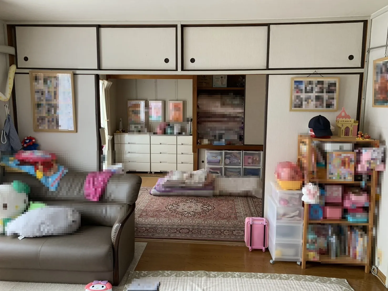 畳のお部屋をフローリングへ🌸 お子様のための敷居リフォーム 【川西市】①